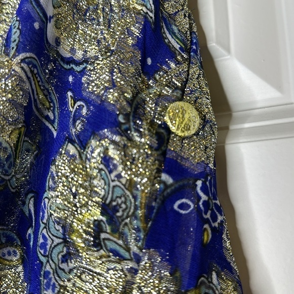 Miss June Paris Pool Dress in Cobalt Blue OS - Picture 8 of 13